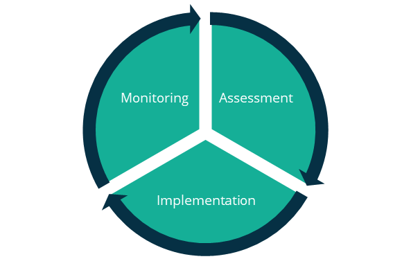 Monitoring - Assessment - Implementation